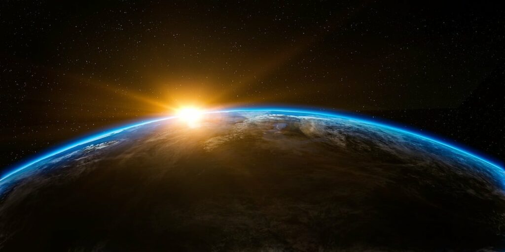 earth, space, sunlight-1756274.jpg SpaceX升空記